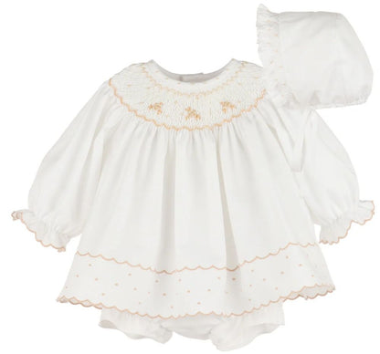 Classic Embroidery Feston Bishop Ivory