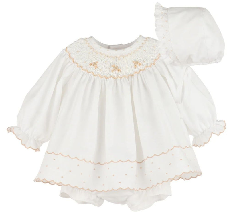 Classic Embroidery Feston Bishop Ivory