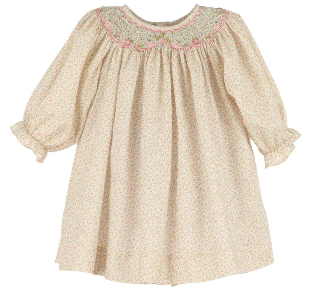 Harvest Floral Smock Bishop Pink
