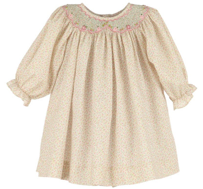 Harvest Floral Smock Bishop Pink