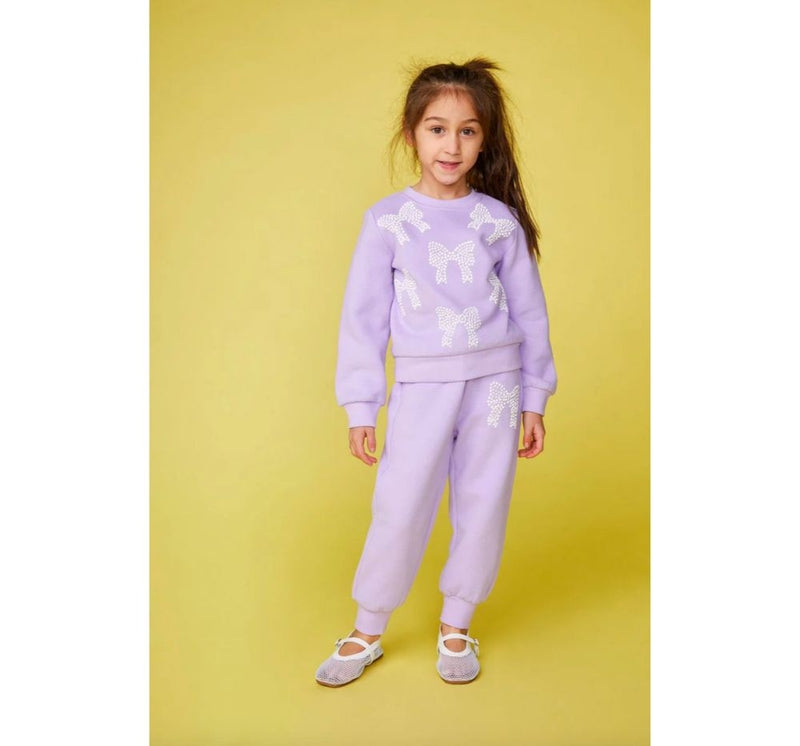 Conjunto Sudadera Y Pantalón Alice Pearl Bow