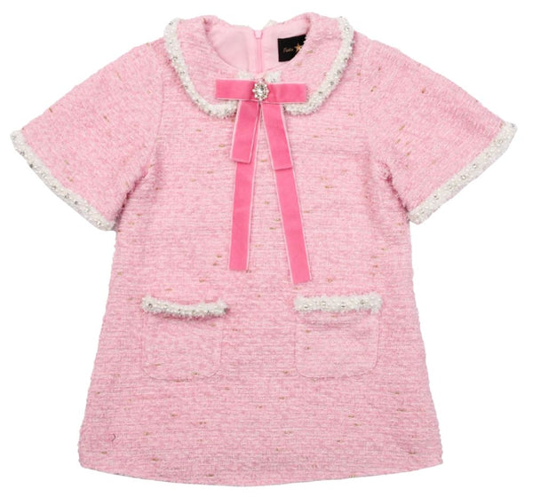 Vestido Chloe Tweed Garment Pink