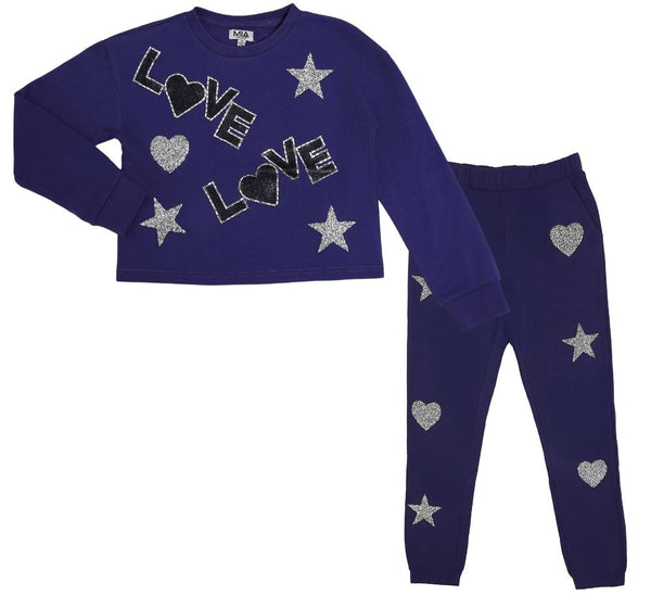Sudadera Y Pantalón Icon Navy