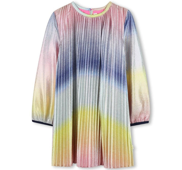 Vestido Manga Larga Gradient Multi