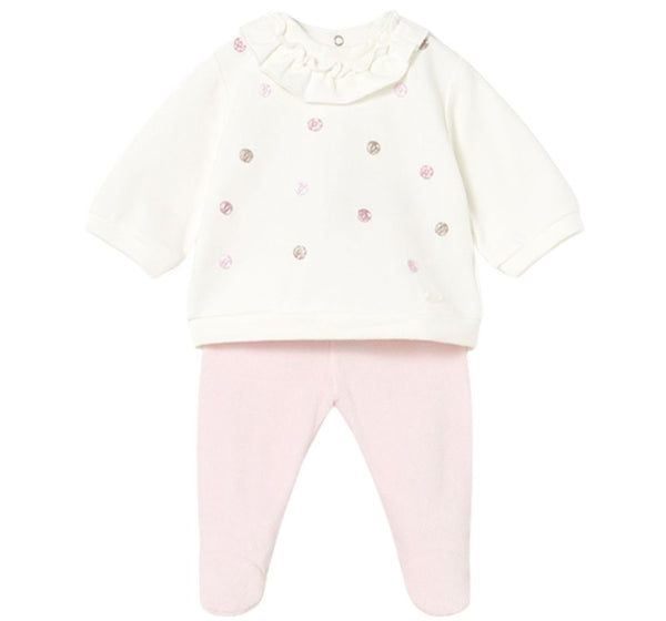 Blusa Y Pantalón  Combinado Rosa Baby