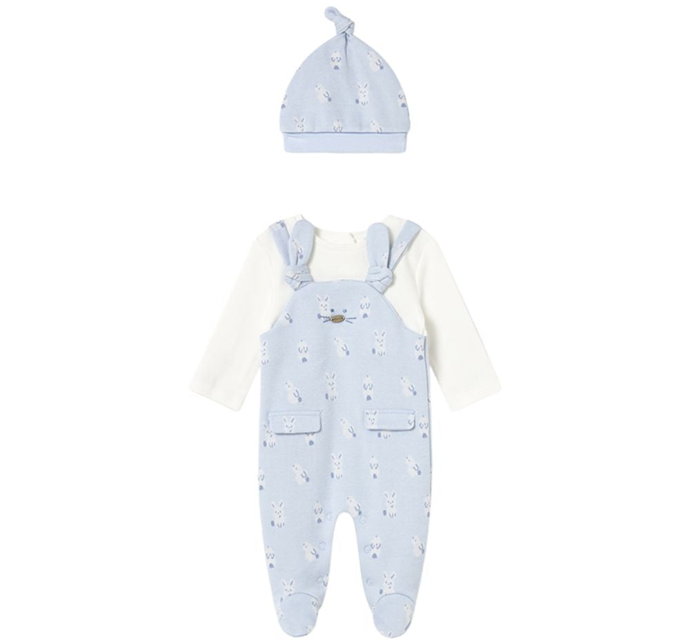 Pelele Peto & Gorro Cielo