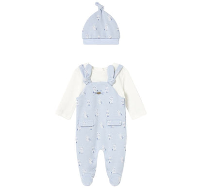 Pelele Peto & Gorro Cielo