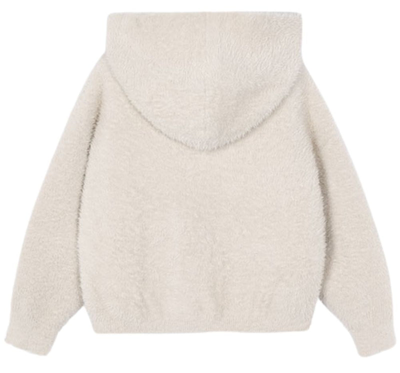 Chamarra Peluche Almendra