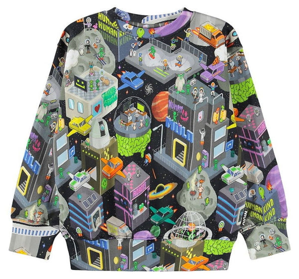 Sudadera Pixel Space