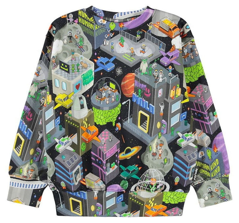 Sudadera Pixel Space