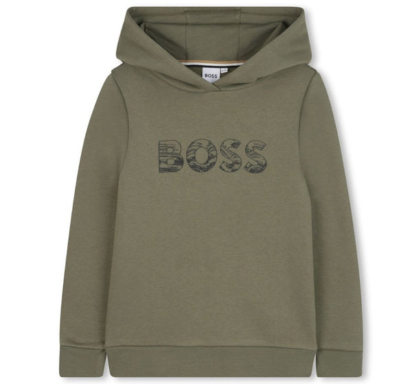 Sudadera Green W/Logo Boss