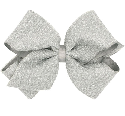 King Sparkle/GG Overlay Bow Gray