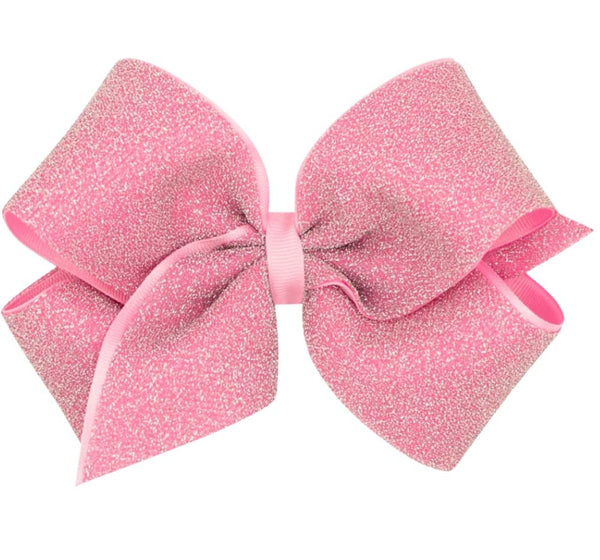 Moño King Sparkle Overlay Pearl