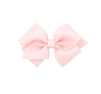 X-Small Organza/Gro Overlay Bow Light Pink
