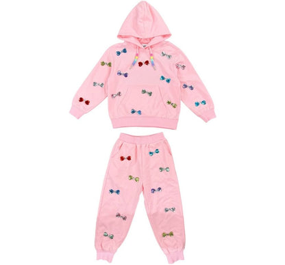 Gem Bows Jogger Set