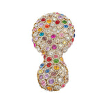 Cepillo Para Cabello Fully Jeweled
