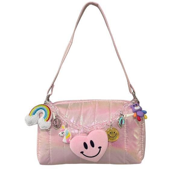 Bolsa Rosa Plush Link Charm