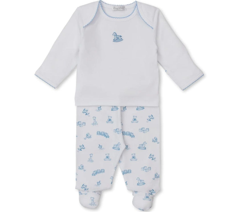 Conjunto Vintage Toy Treasures Light Blue