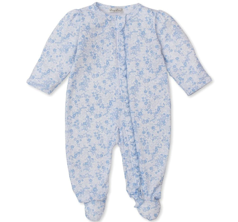 Mameluco Old English Roses Light Blue