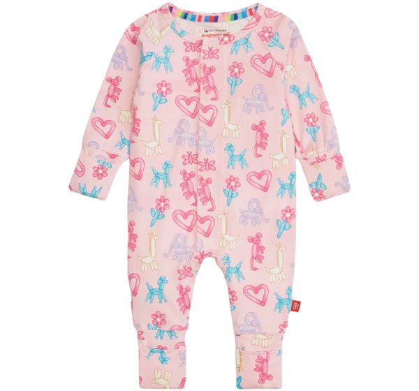 Mameluci Pink Party Animals Glow In The Dark