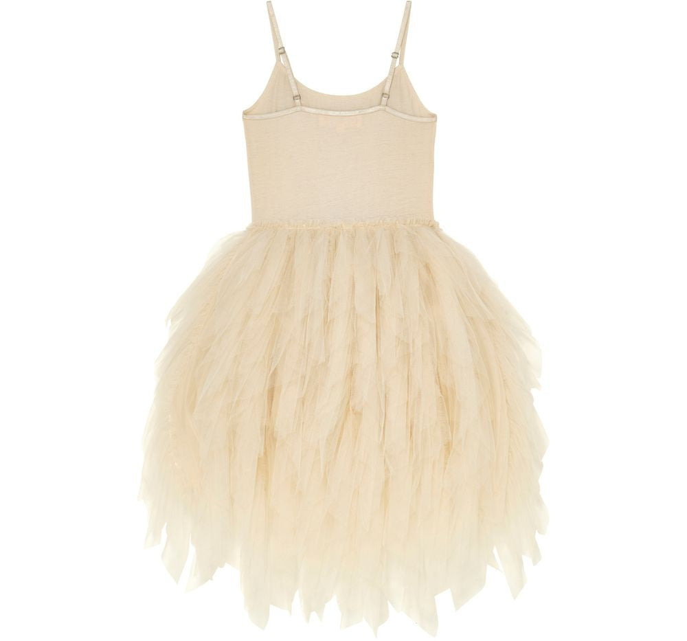 Vestido Tutu Linen Gold Radiance