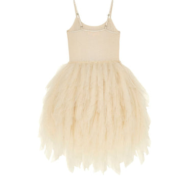 Vestido Tutu Linen Gold Radiance