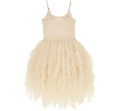 Vestido Tutu Linen Gold Radiance