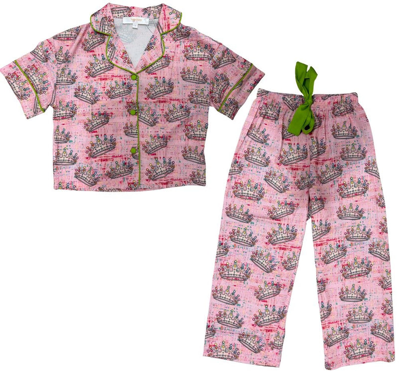 Pijama Blusa Y Pantalóm Crown Jewel