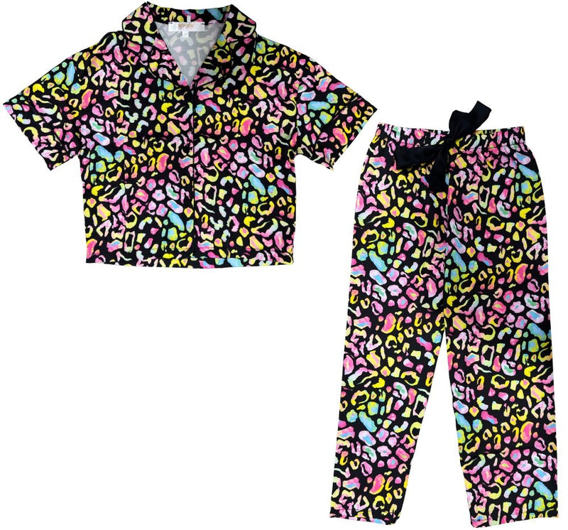 Pijama Blusa Y Short Bright Animal