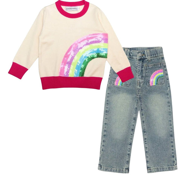 Suéter Raya Rainbow Y Pantalón Brooklyn Rainbow