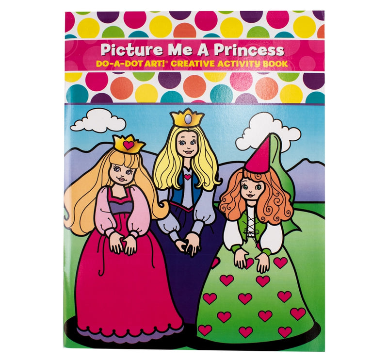 Libro para Colorear de Princesas - DO A DOT ART