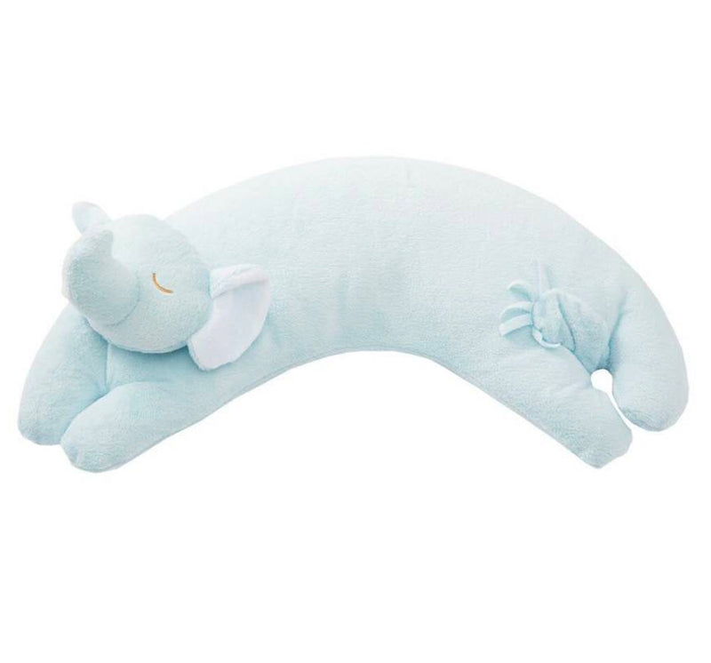 Almohada Curva de Elefante Azul - Angel Dear