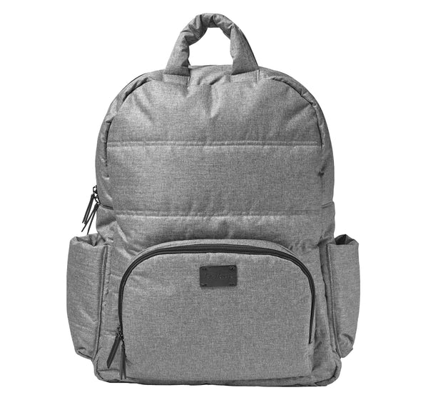 Pañalera Backpack Gris - 7 a.m. Vogage