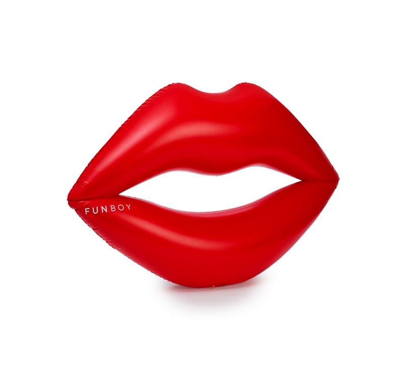 Flotador de labios rojos -Funboy