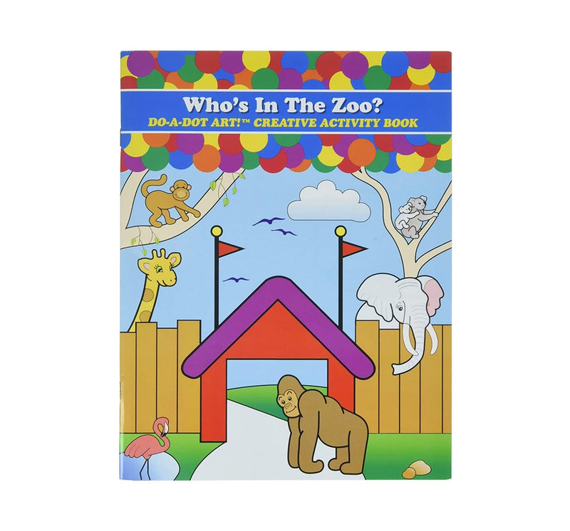 Libro para Colorear  Zoológico de animales - DO A DOT ART