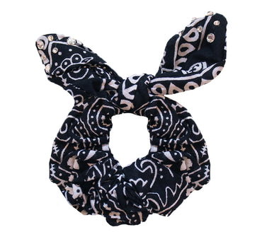 Crystallized Bandana Scrunchies