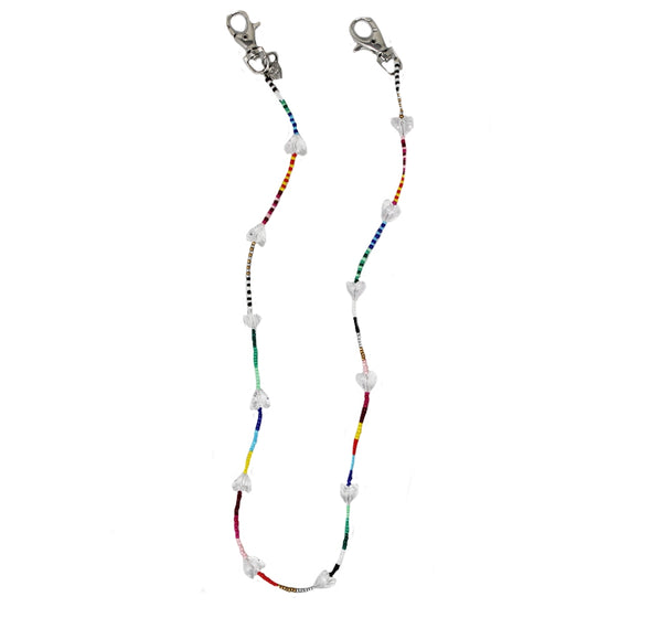 Collar de soporte de corazones multi -Bari Lynn