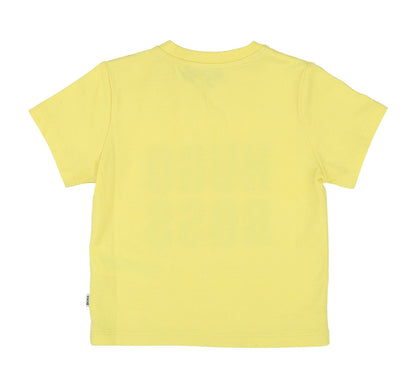 Playera Para Bebe Amarilla Con Logo