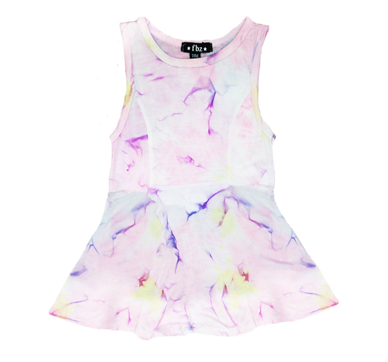 Vestido tie dye pastel -Flowers by zoe