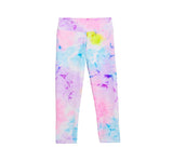 Conjunto de playera negra y leggings tie dye -Flowers by zoe