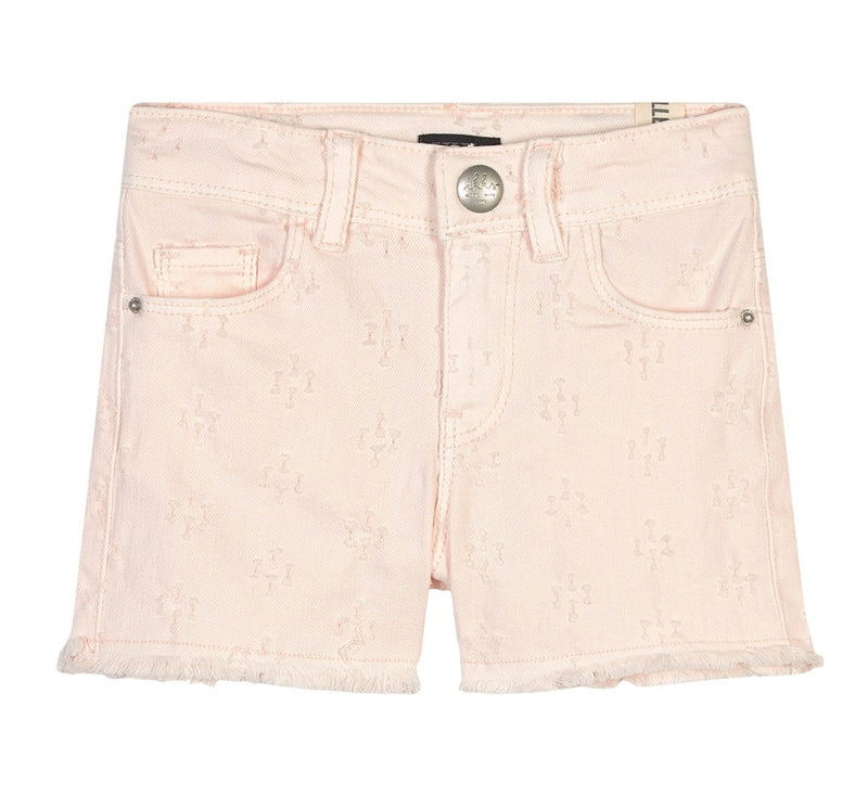 Shorts de mezclilla rosa-IKKS