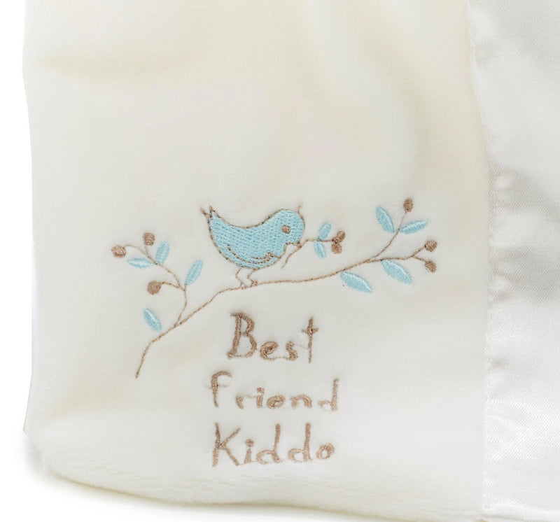 Manta/ peluche kiddo buddy de borreguito blanco -Bunnies by the bay