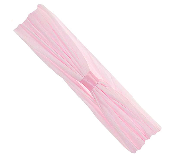 Nylon Babyband Wrap Light Pink 0-6M