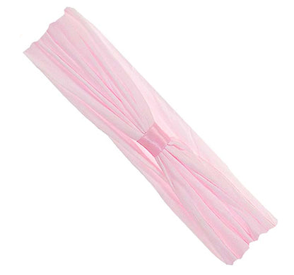 Nylon Babyband Wrap Light Pink 6-24M