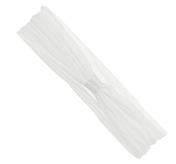 Nylon Babyband Wrap White 0-6M