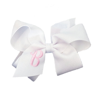 Medium Monogram Gro White B