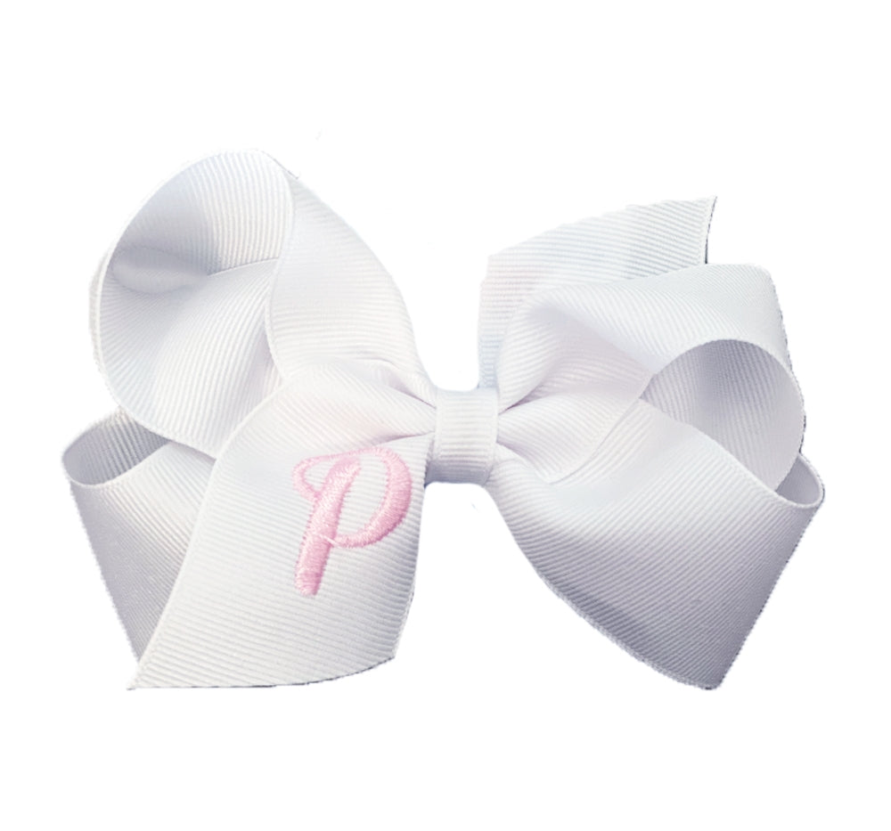 Medium Monogram Gro White P