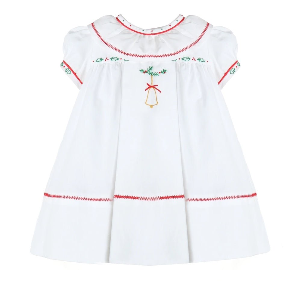 Vintage Classics Ruffle Dress W/Red