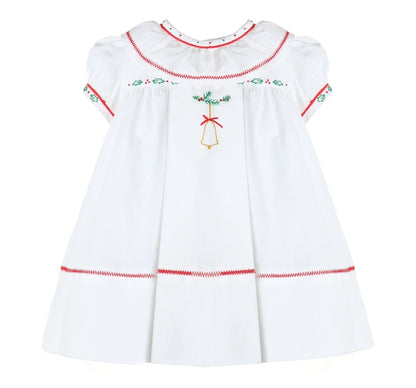 Vintage Classics Ruffle Dress W/Red