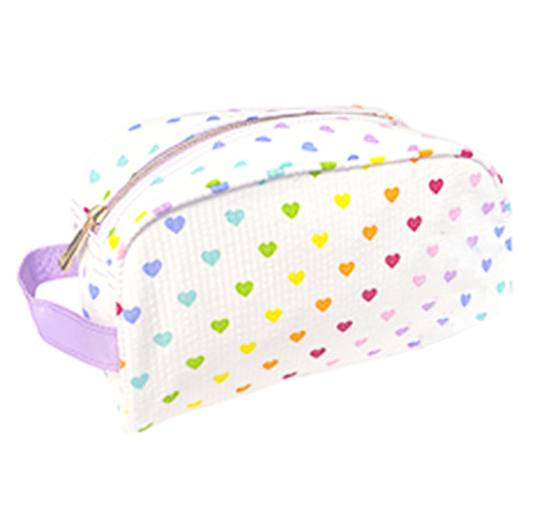 Traveler con mini corazones multicolor -Mint